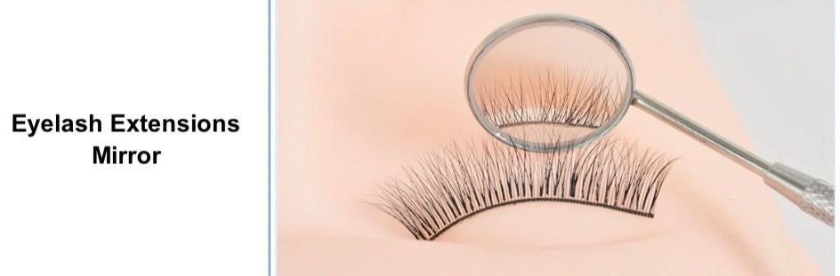 Mirror for eyelashes