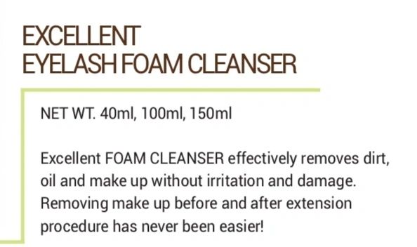 Eyelash Foam Cleanser